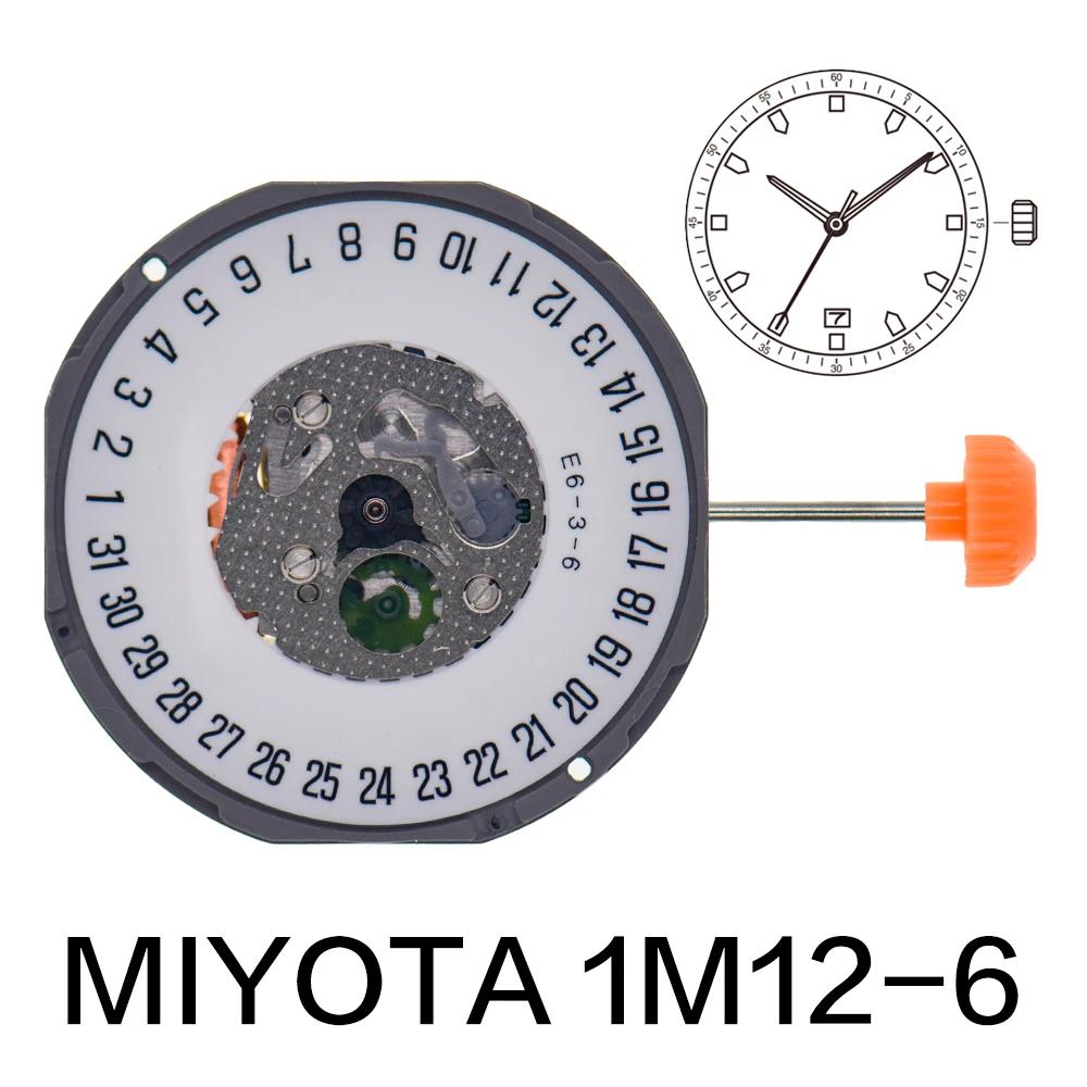MIYOTA  Ʈ ð, Ϻ 3  ¥, 6   ǰ, 1M12D-6 Ʈ, 1M12
